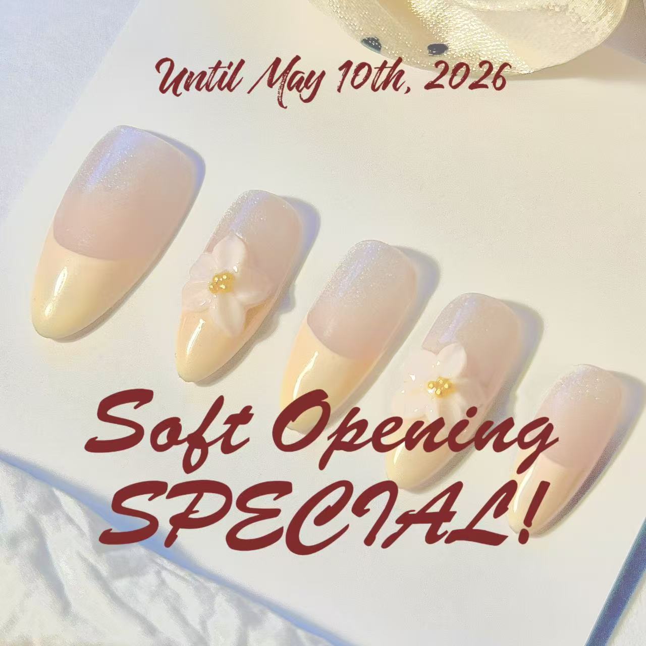 Soft Opening Special: Advanced DIY Press-on Nails Workshop [3 Hours]