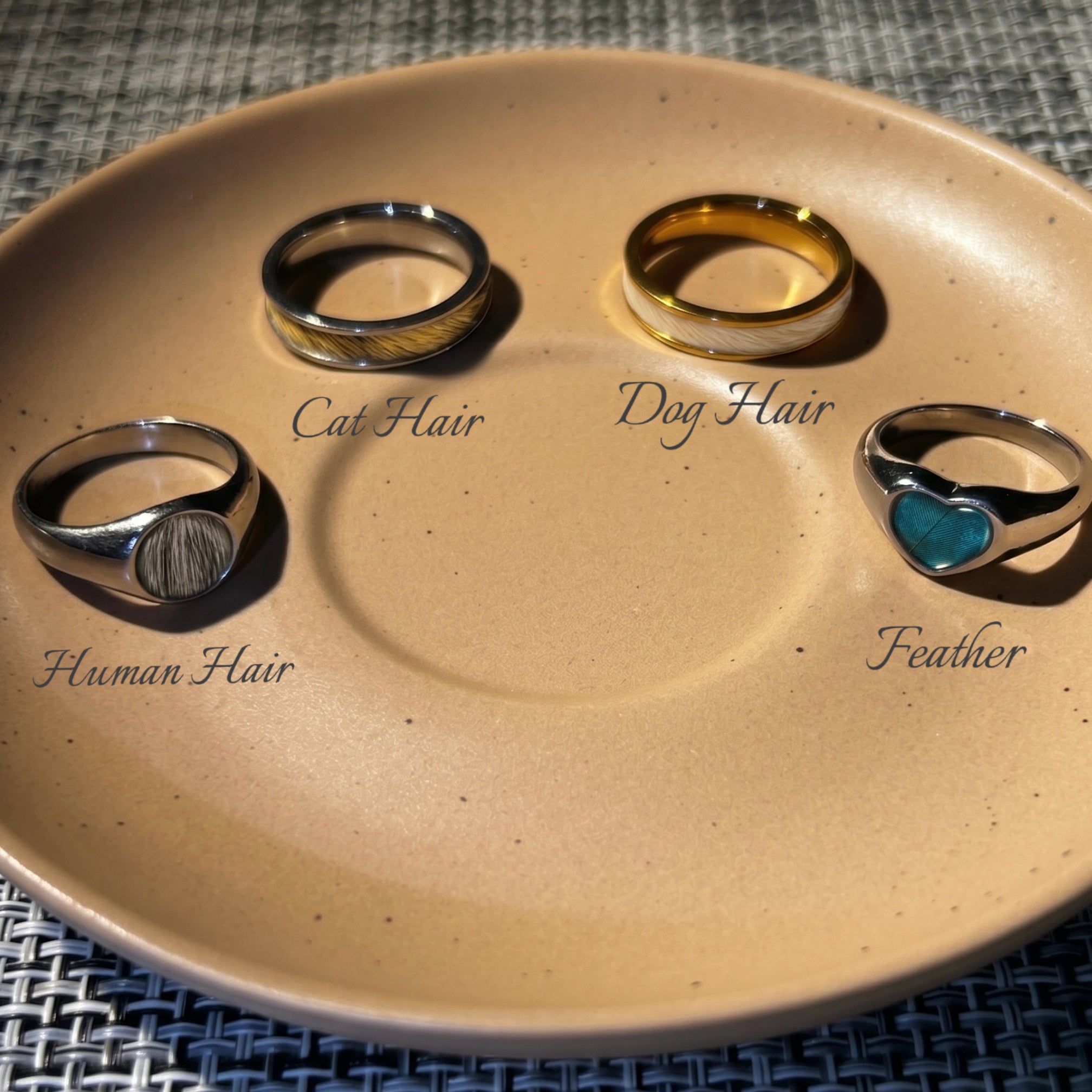Kinship Fiber Art - The Memory Ring (Stanless Steel)[2 Hours]