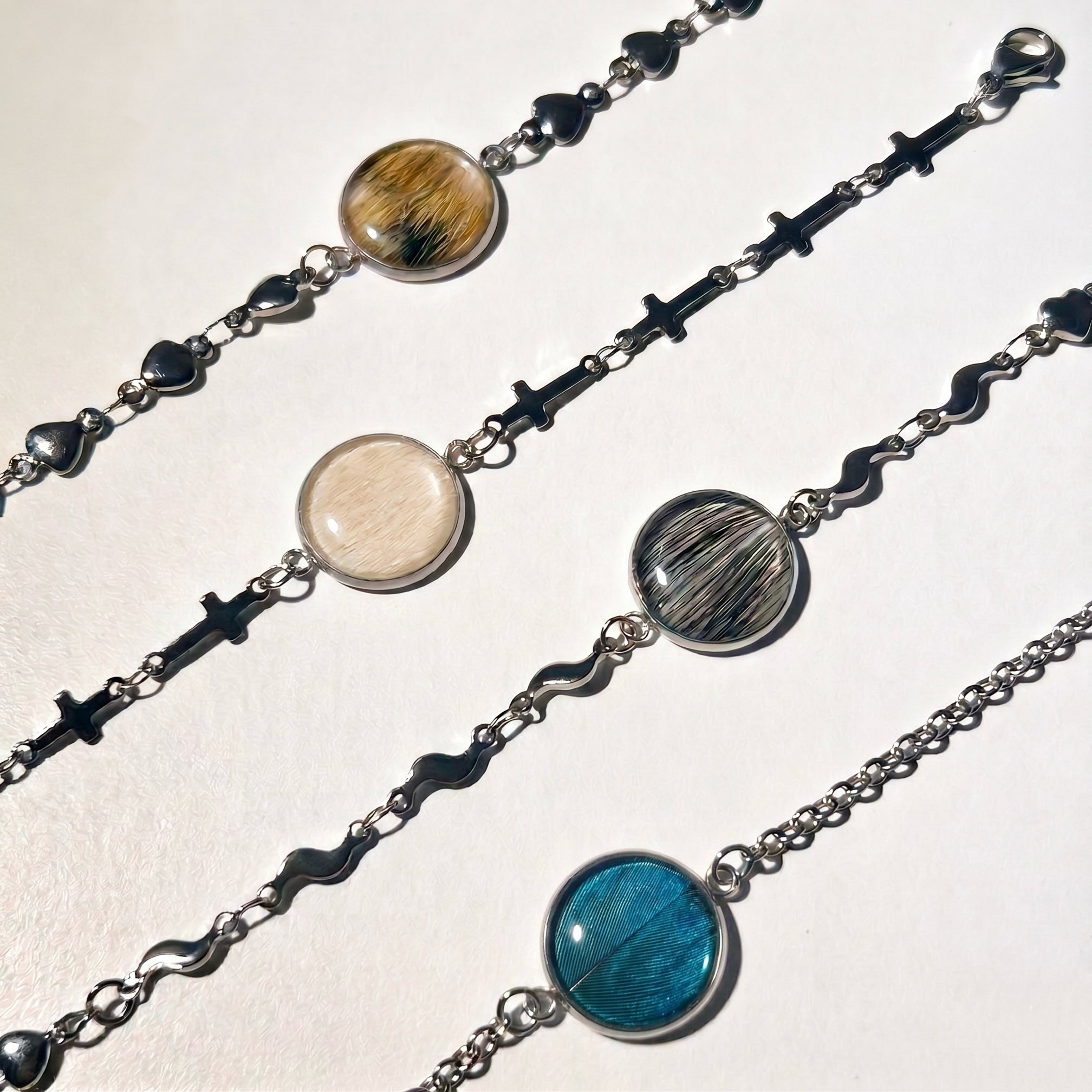 Kinship Fiber Art - The Connection Bracelet (Stanless Steel)[2 Hours]